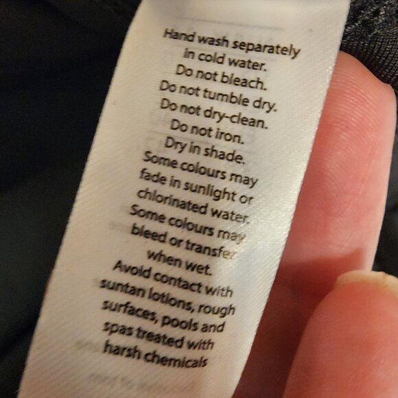 Sea Level Scallop Square Neck Bralette One Piece NWT Black Size 10 - Picture 10 of 11